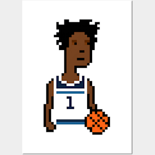 Anthony Edwards 8bit cartoon Posters and Art